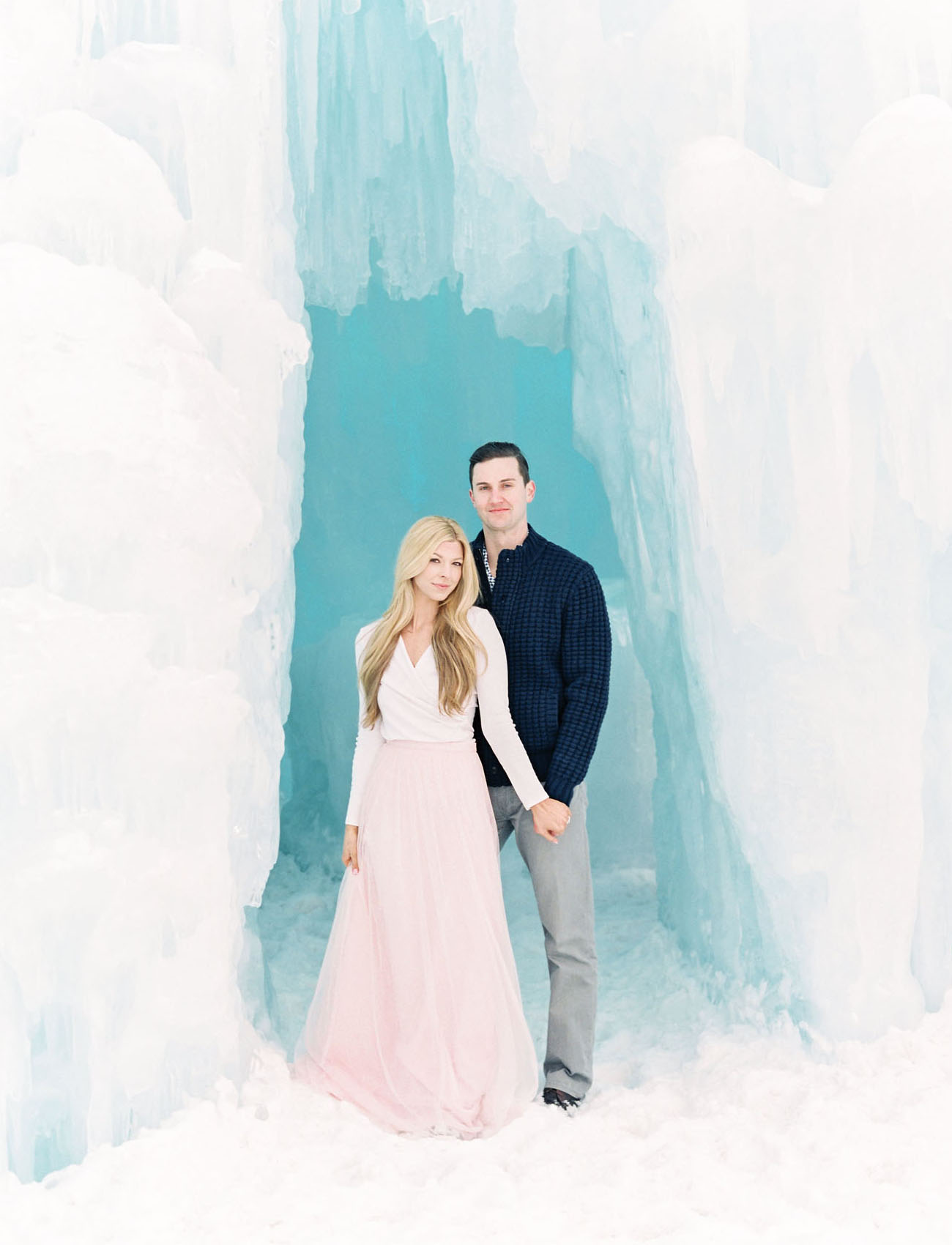 Ice Castles Engagement