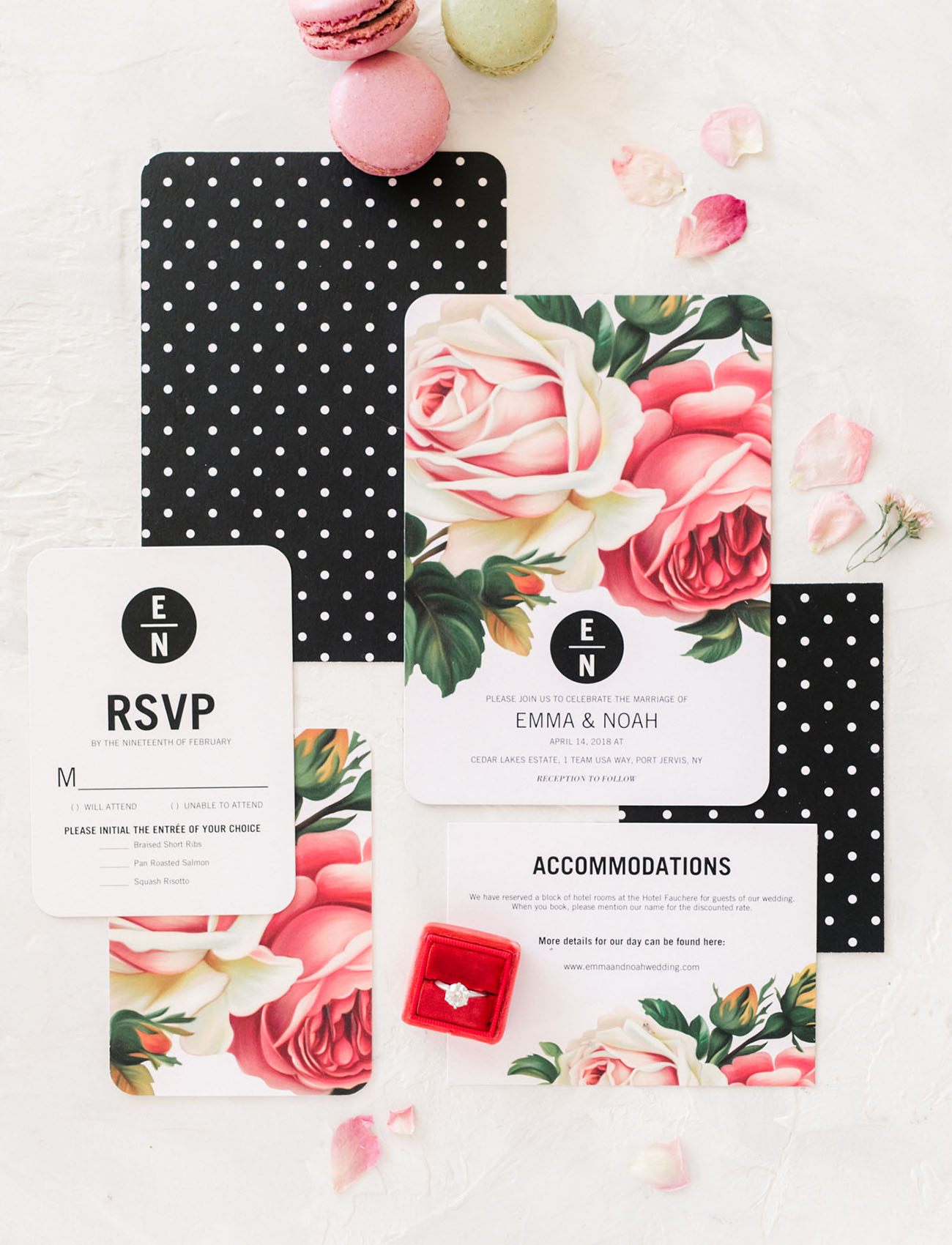 Brushed Petals Custom Wedding Invitation by Shutterfly