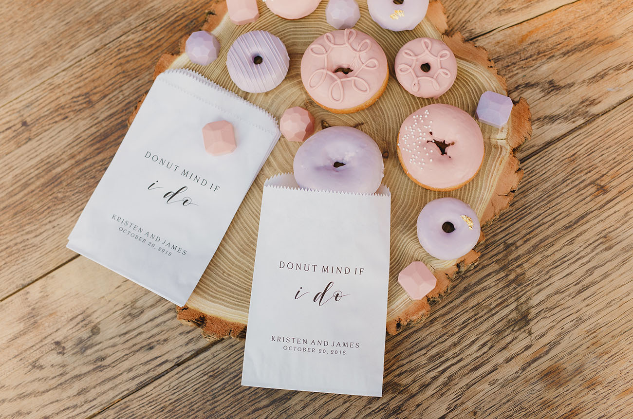 Donuts for Wedding Favors