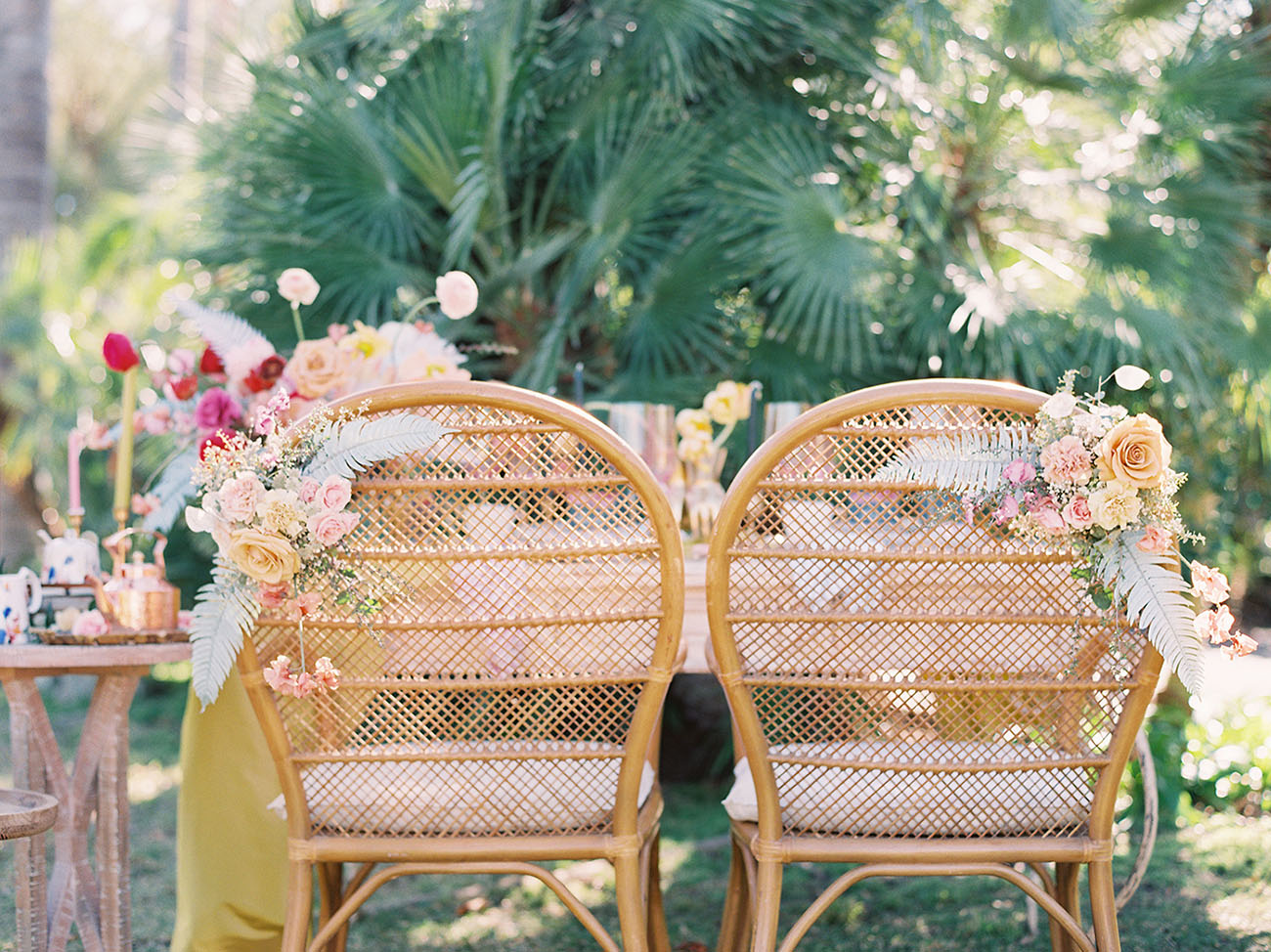 chair florals