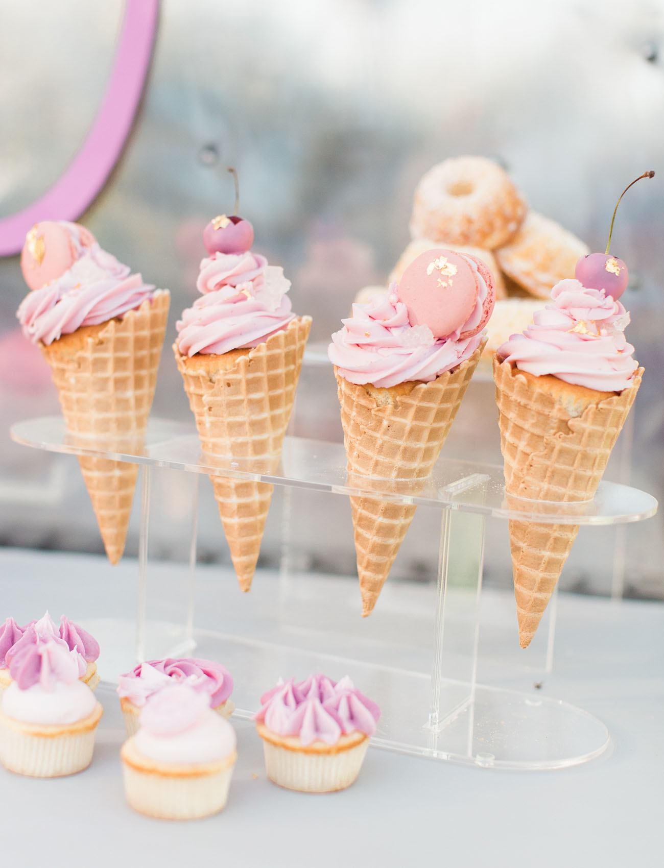 ice cream cake cones