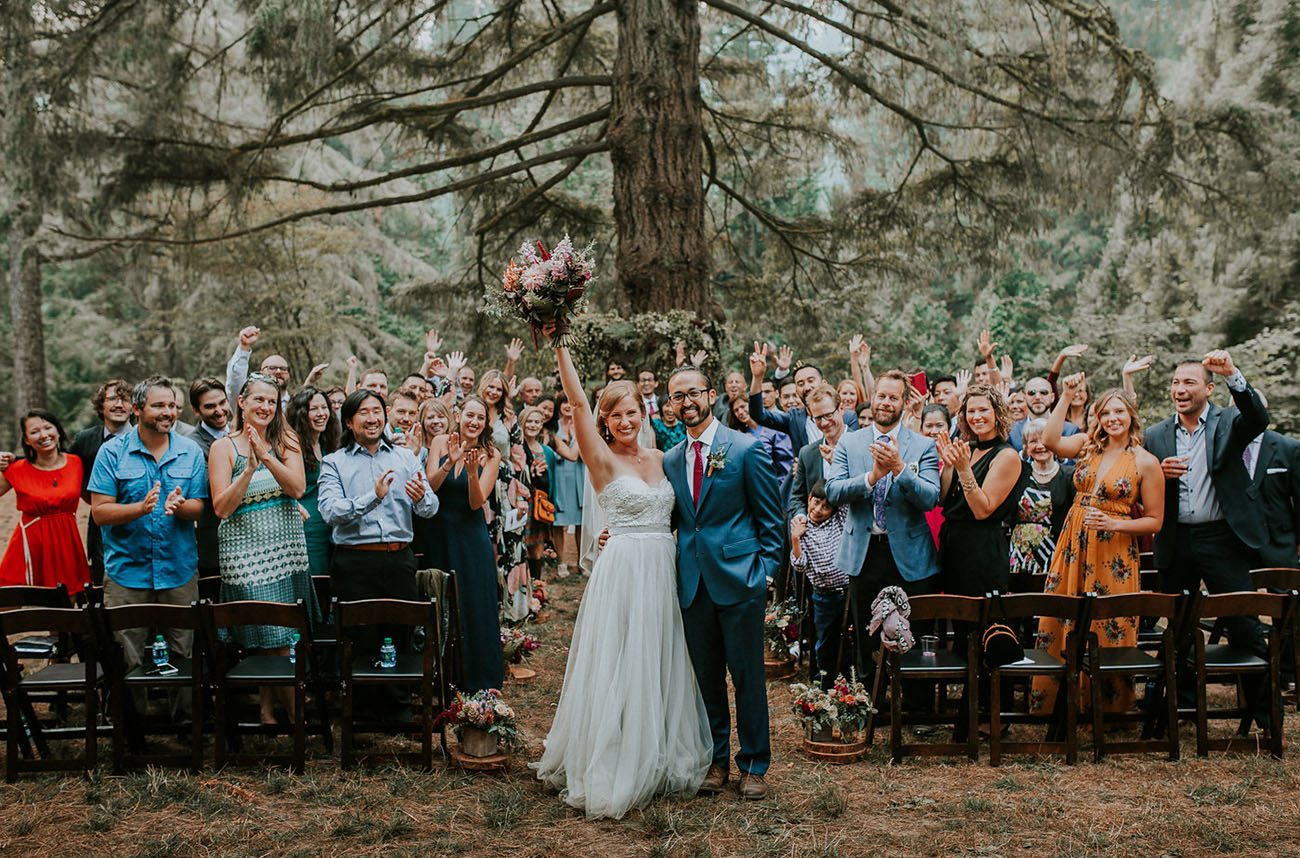 Portland Oregon Forest Wedding