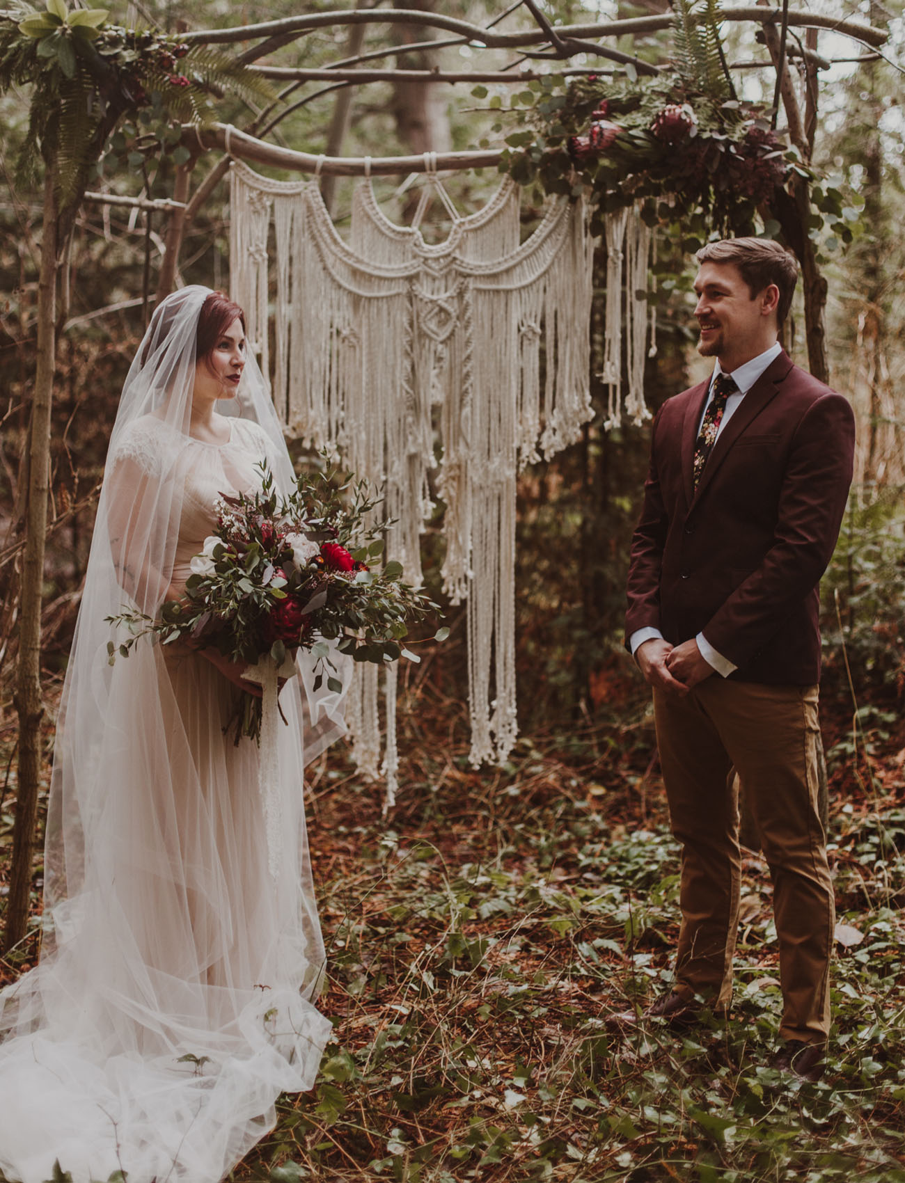 Olympic Peninsula Forest Elopement