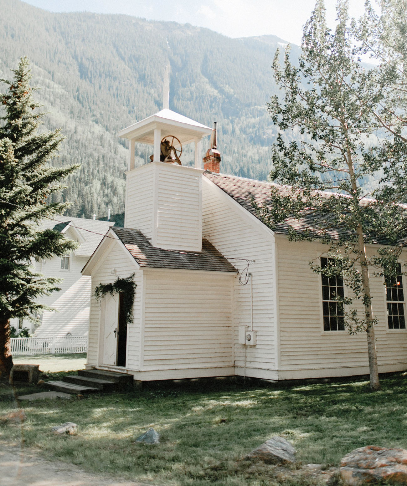 old white church