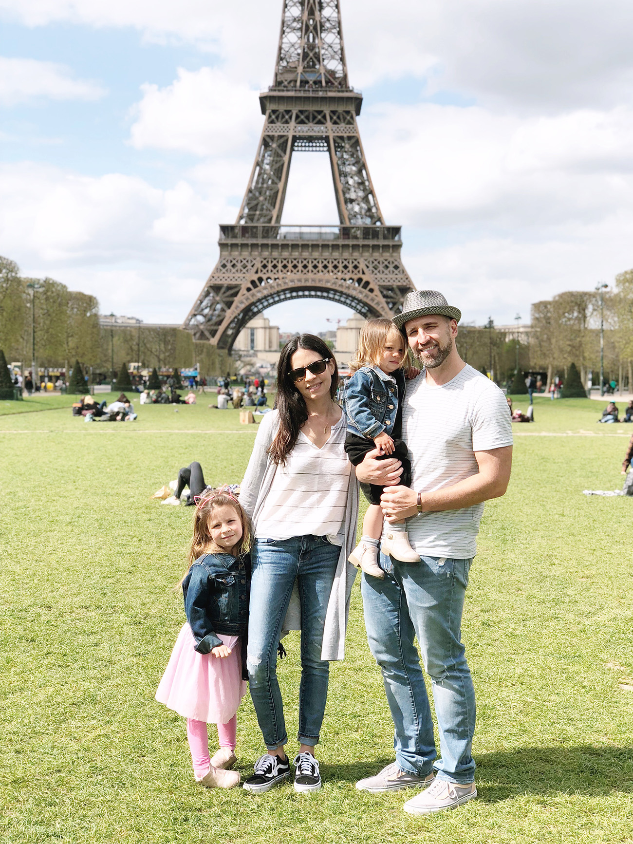 Eiffel Tower with the Family