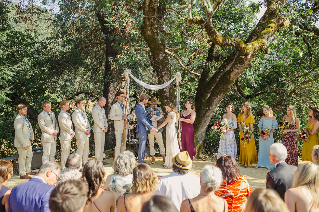Mendocino Hippie Wedding