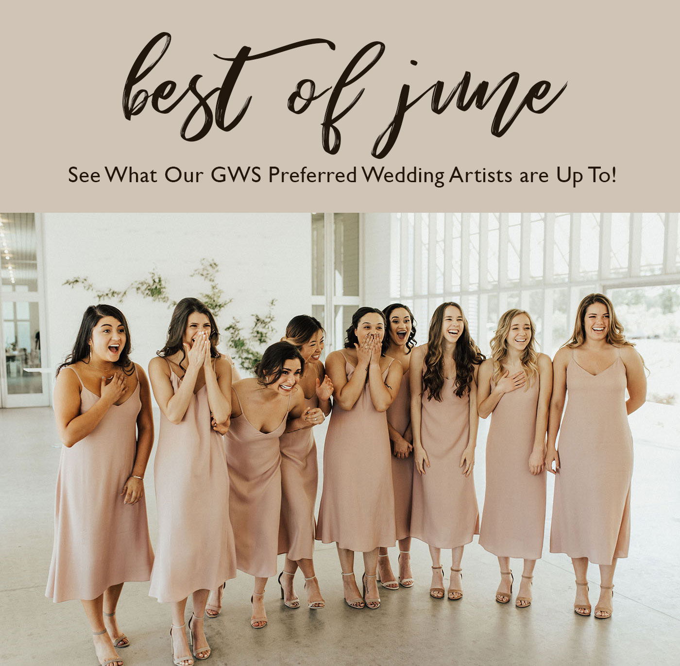 Best of June from Green Wedding Shoes' Preferred Wedding Artists