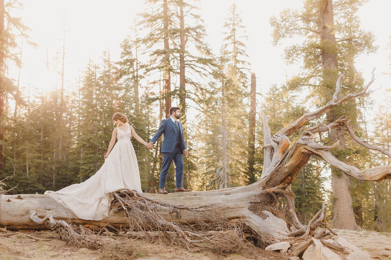 Ethereal Yosemite Day After Wedding Portraits 