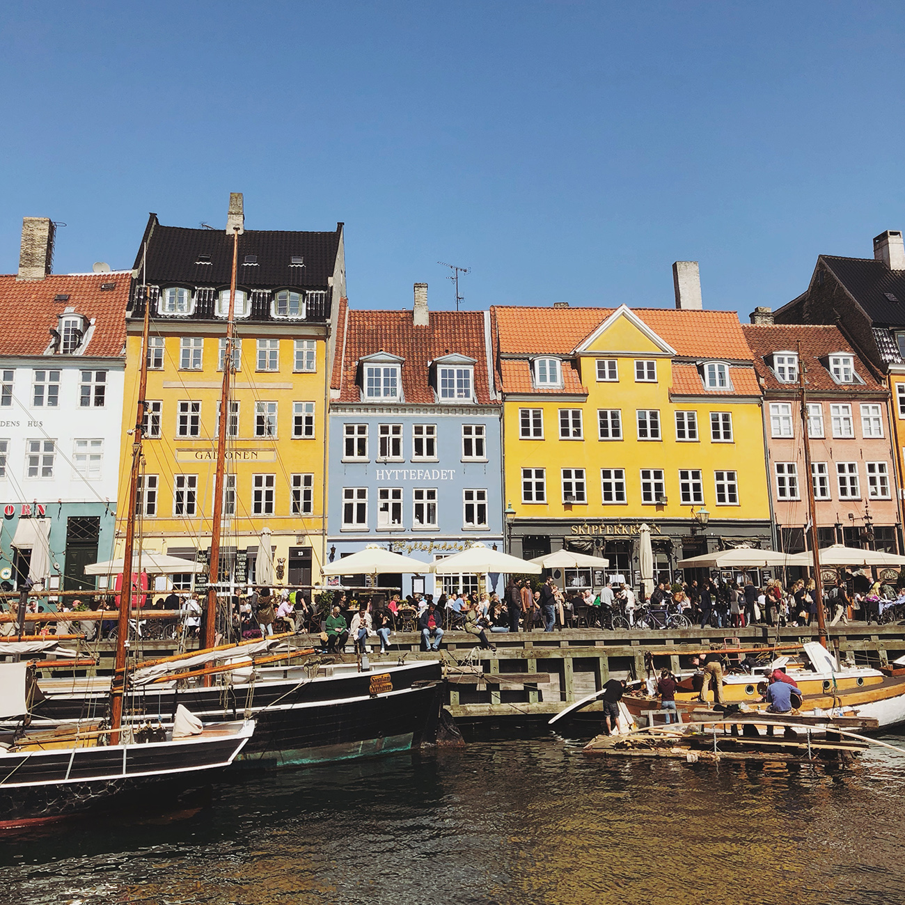 Copenhagen Colorful Houses