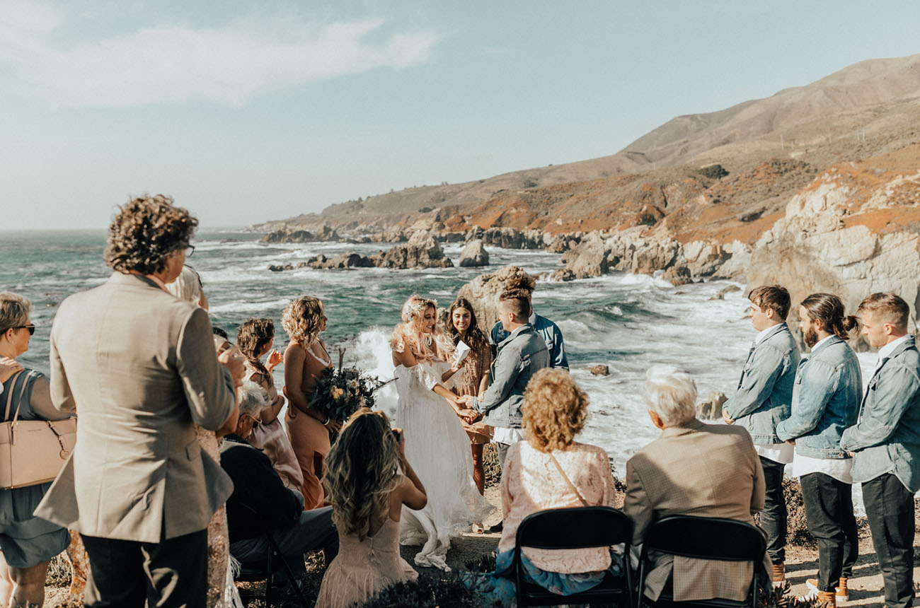 Cliffside Big Sur Wedding