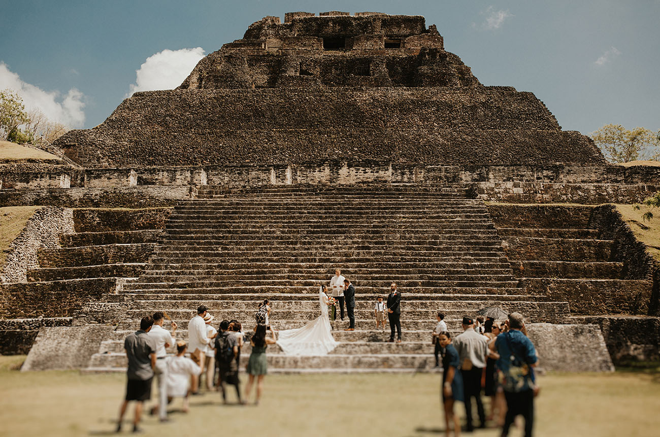 Ancient Mayan Temple Wedding