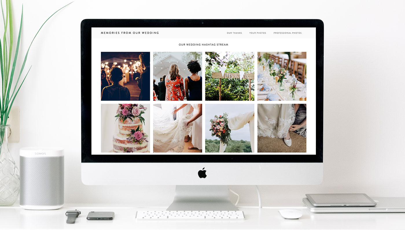 What to do with your wedding website after the wedding!