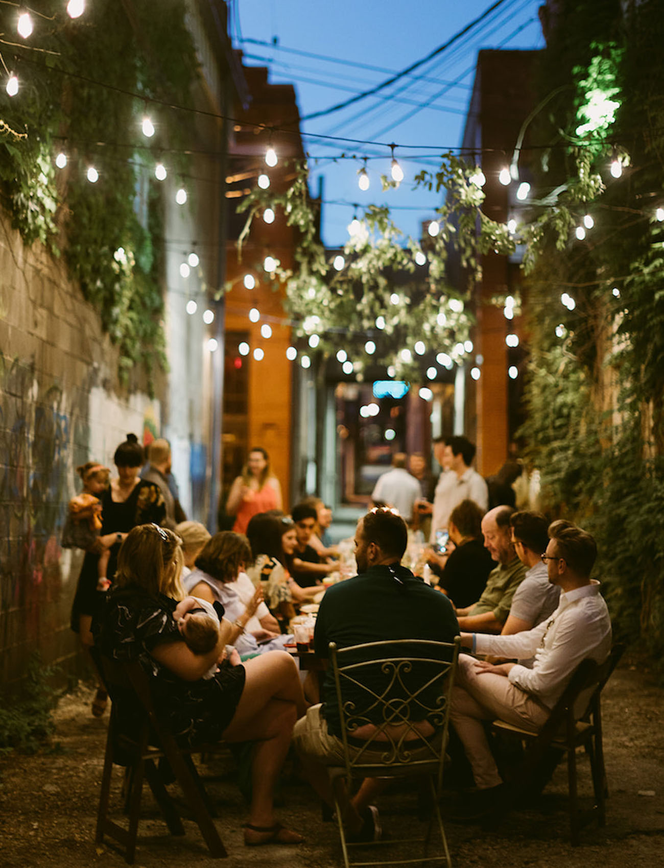 Alley Engagement Party