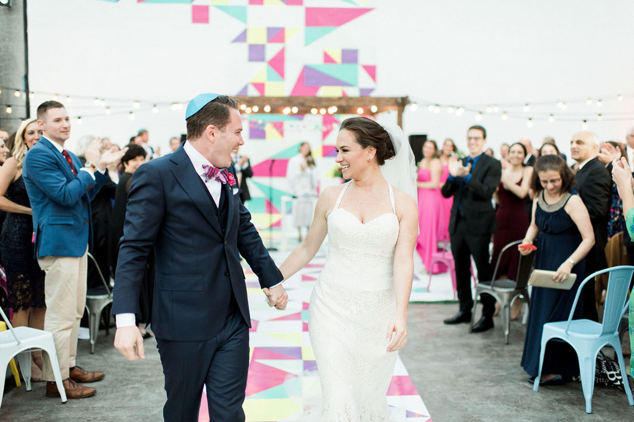 Colorful Geometric Wedding
