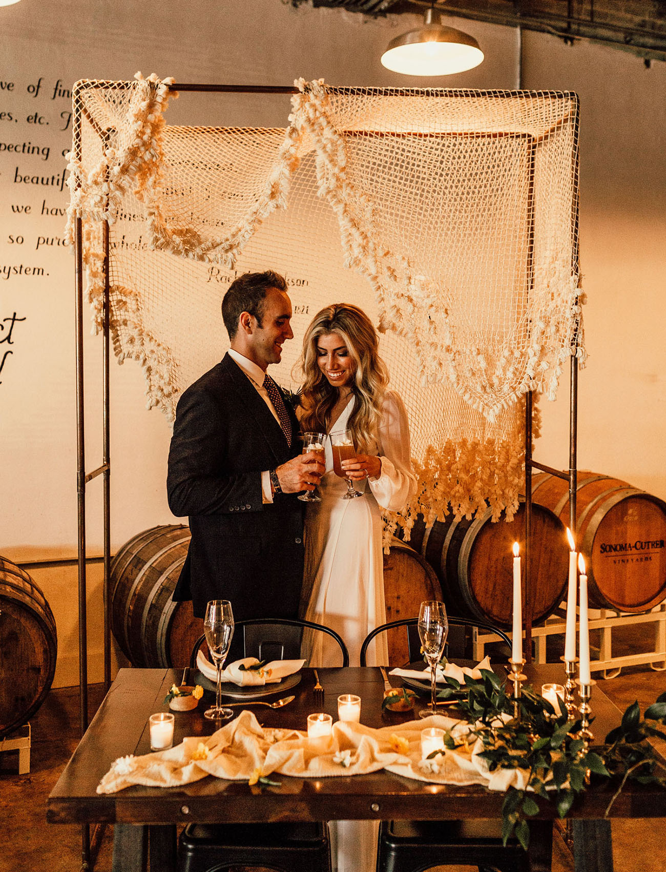 Boho Brewery Wedding Inspiration