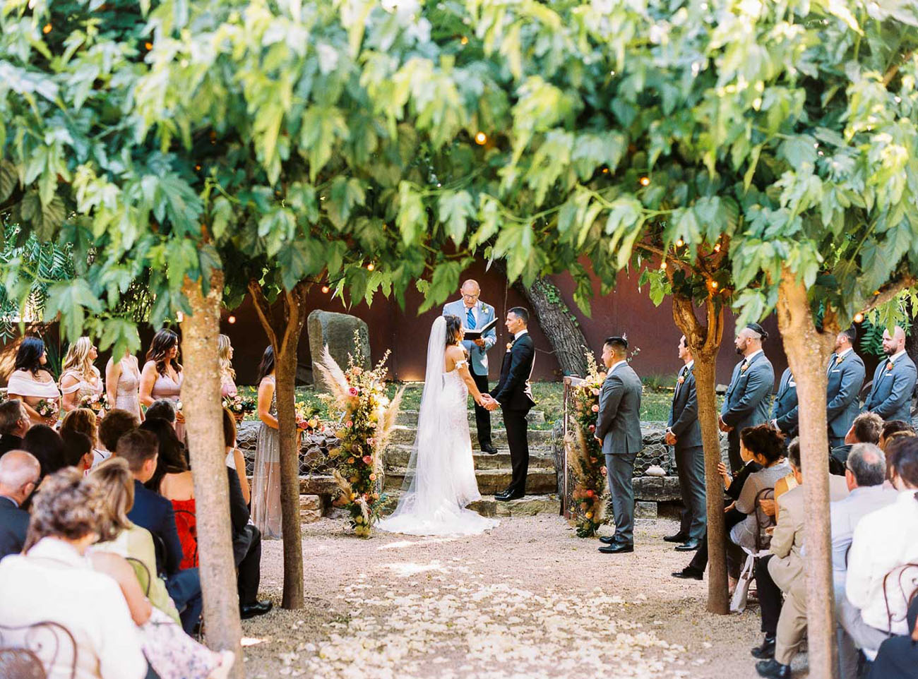 Modern Boho Garden Wedding