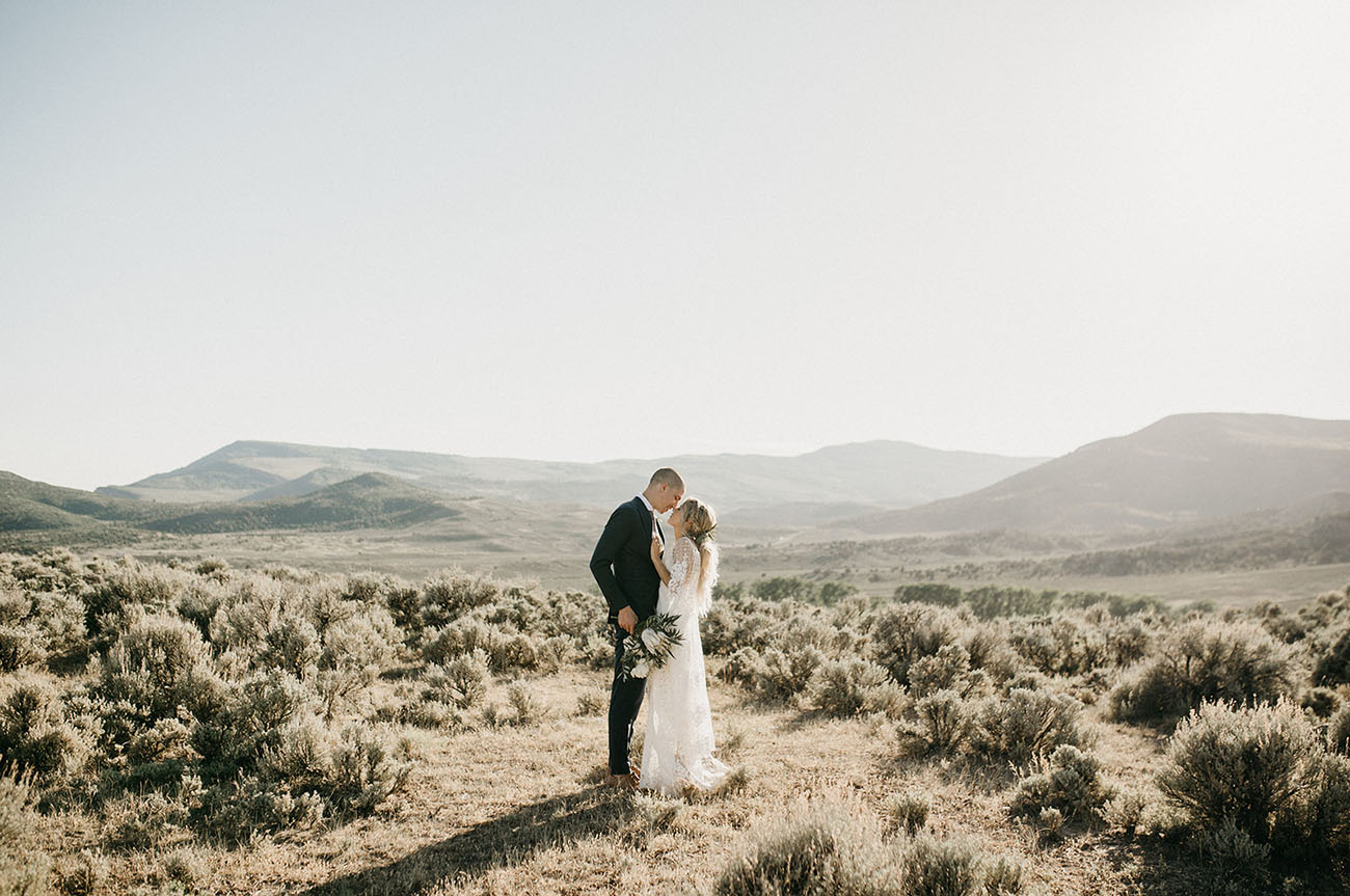 Intimate Colorado Wedding