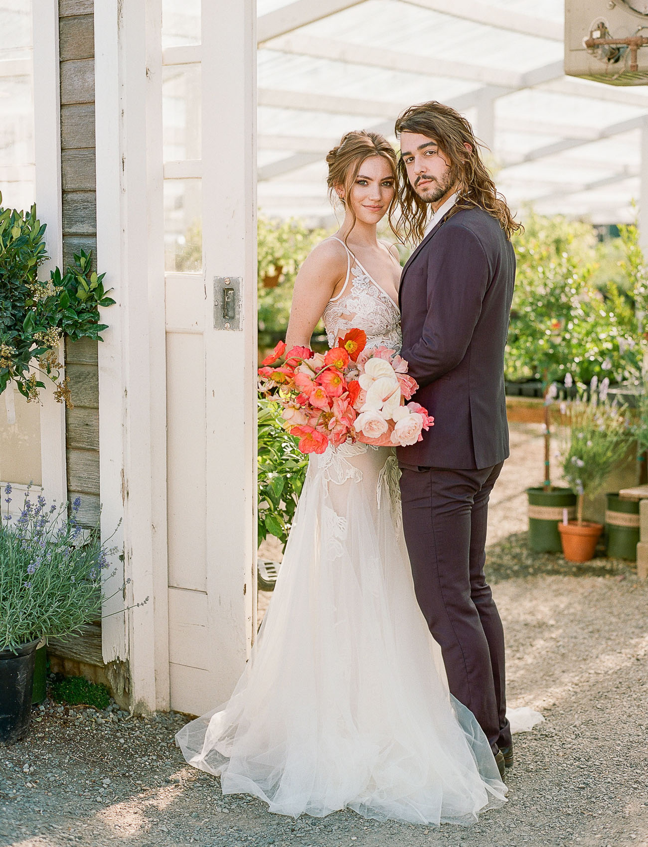 Modern Greenhouse Wedding Inspiration
