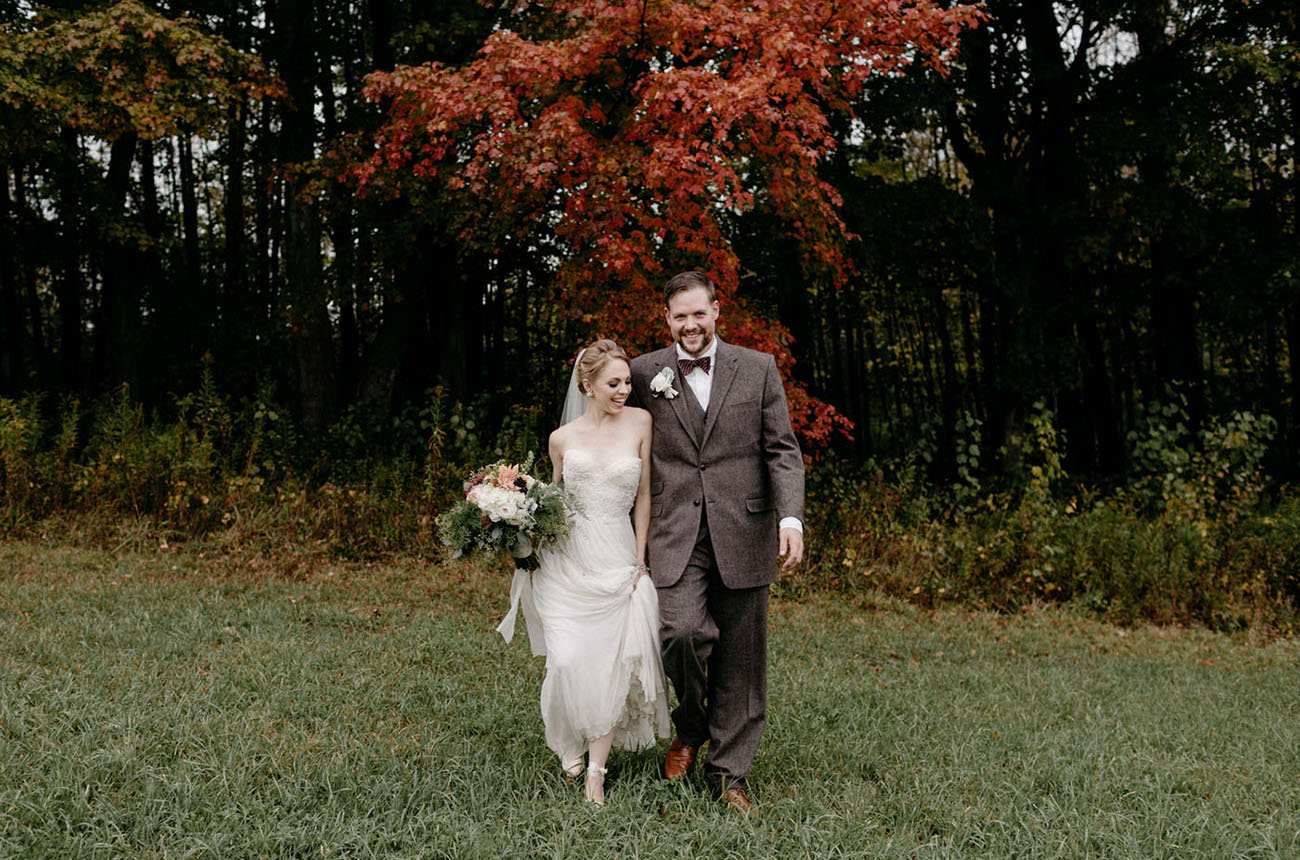 DIY Vintage Vermont Wedding