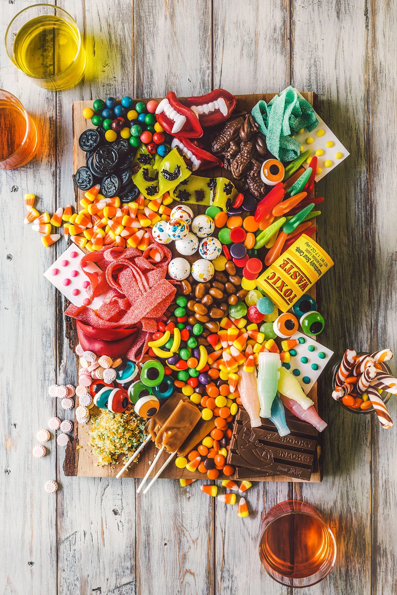 candy mini grazing table