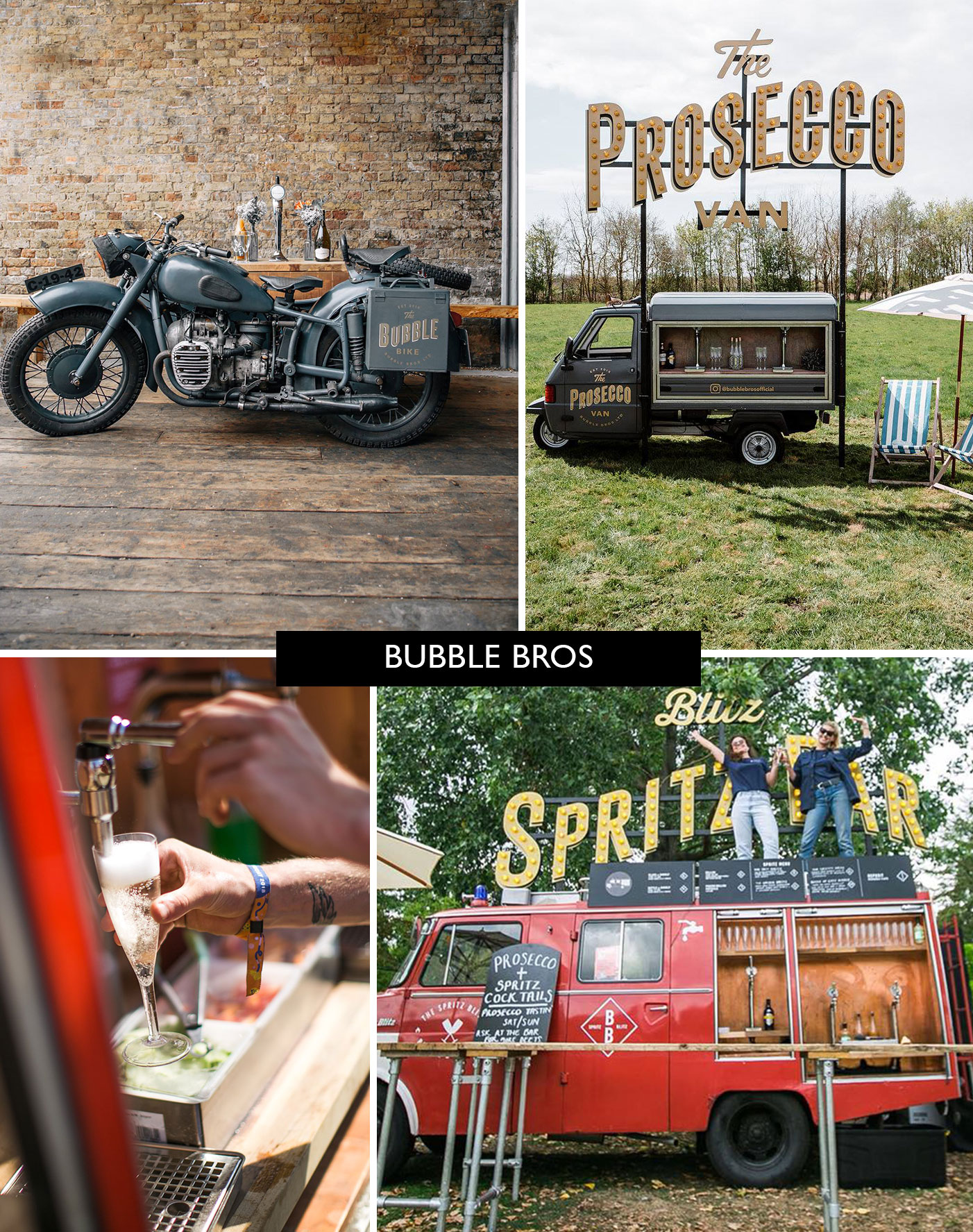 Mobile Bars by the Bubble Bros