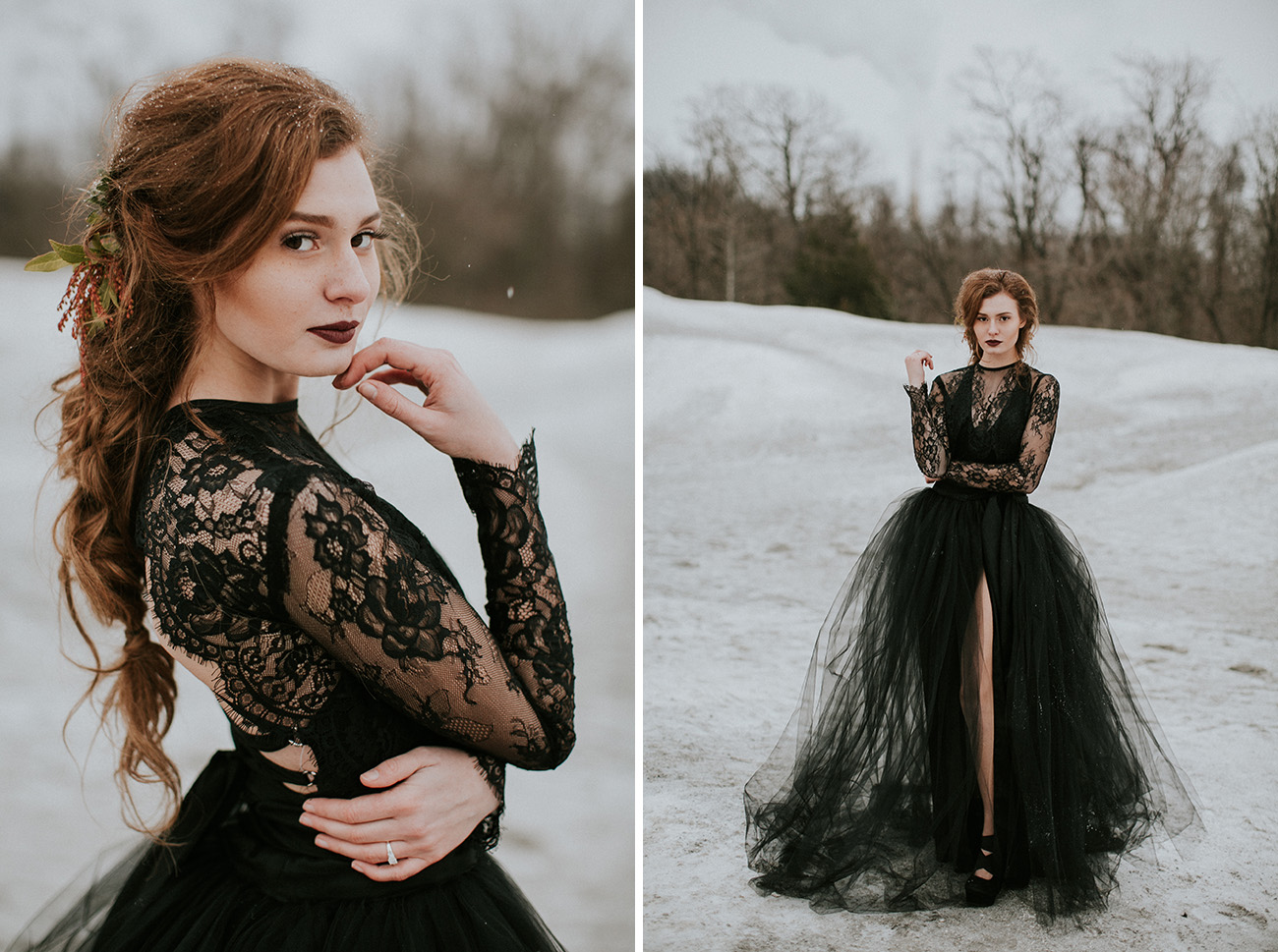 black skirt wedding outfit