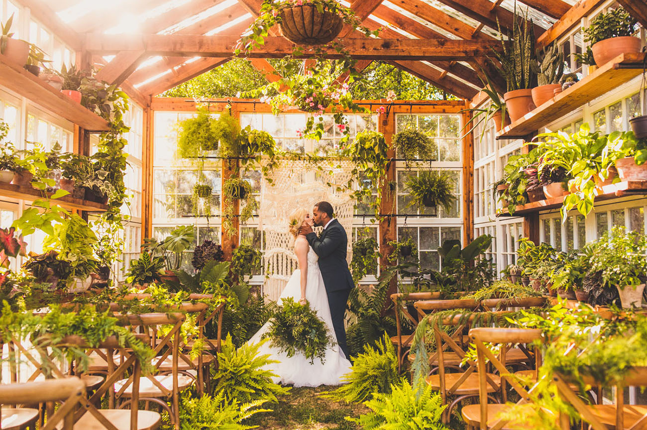 Greenhouse Styled Wedding