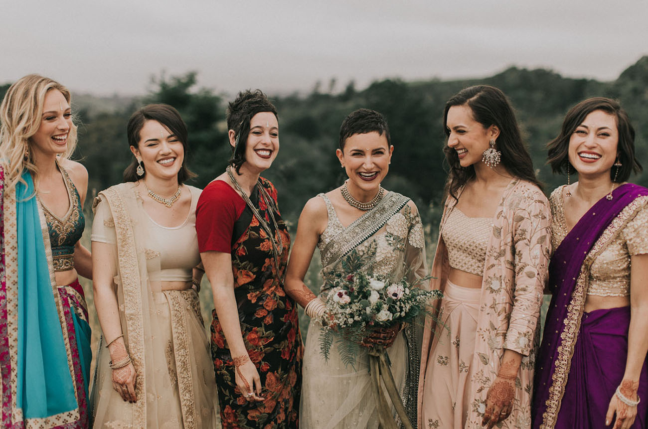Multicultural Glamping Wedding