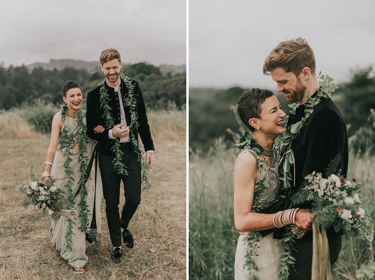 Multicultural Glamping Wedding