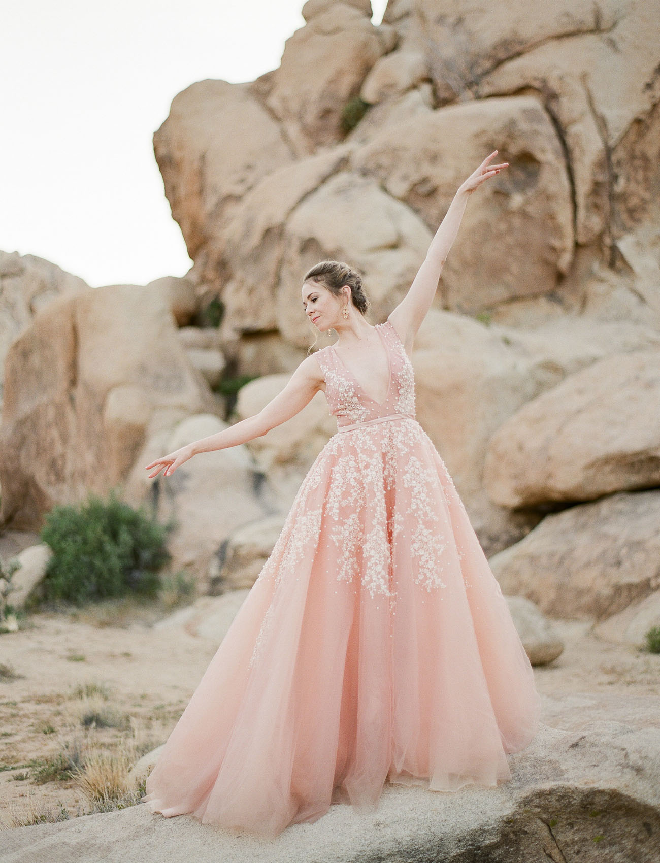 Pink Colored Wedding Dresses 2018