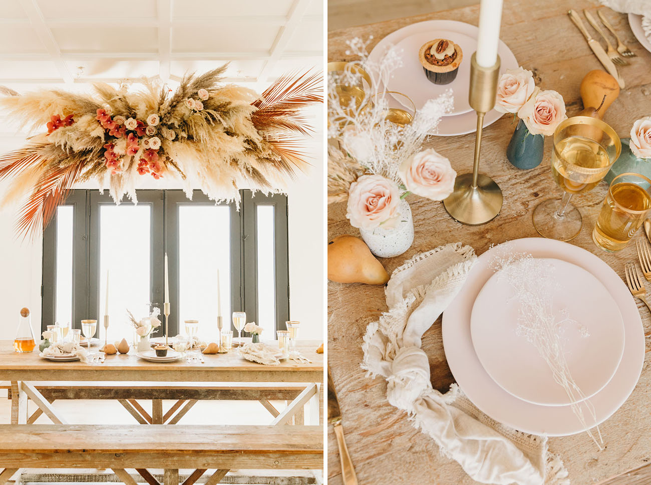 Friendsgiving Styled Tablescape