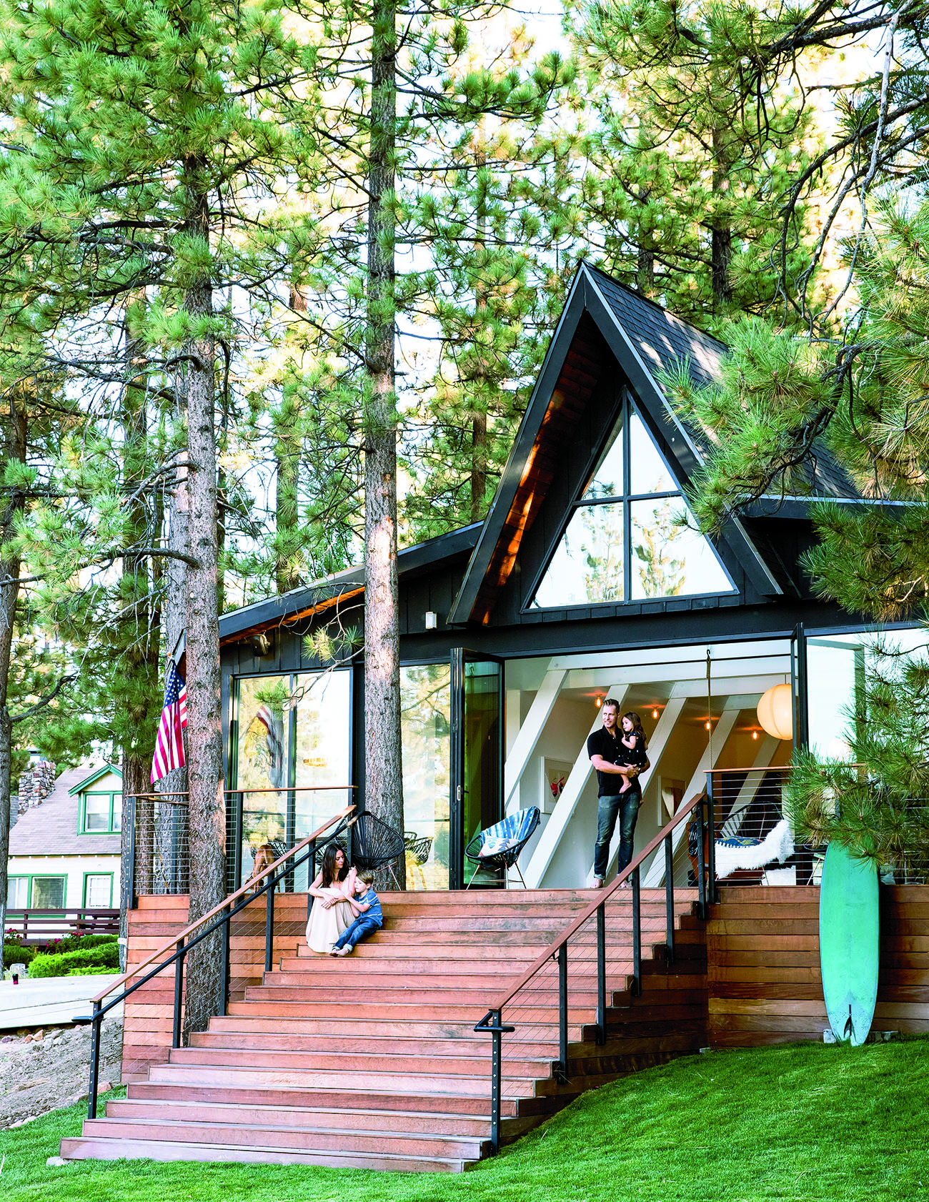 This A-Frame Cabin Gets an A+ Makeover