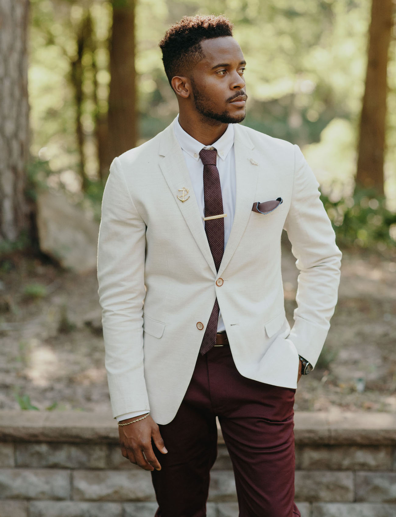 GetUps for the Groom Our Favorite Suits with a Pop of