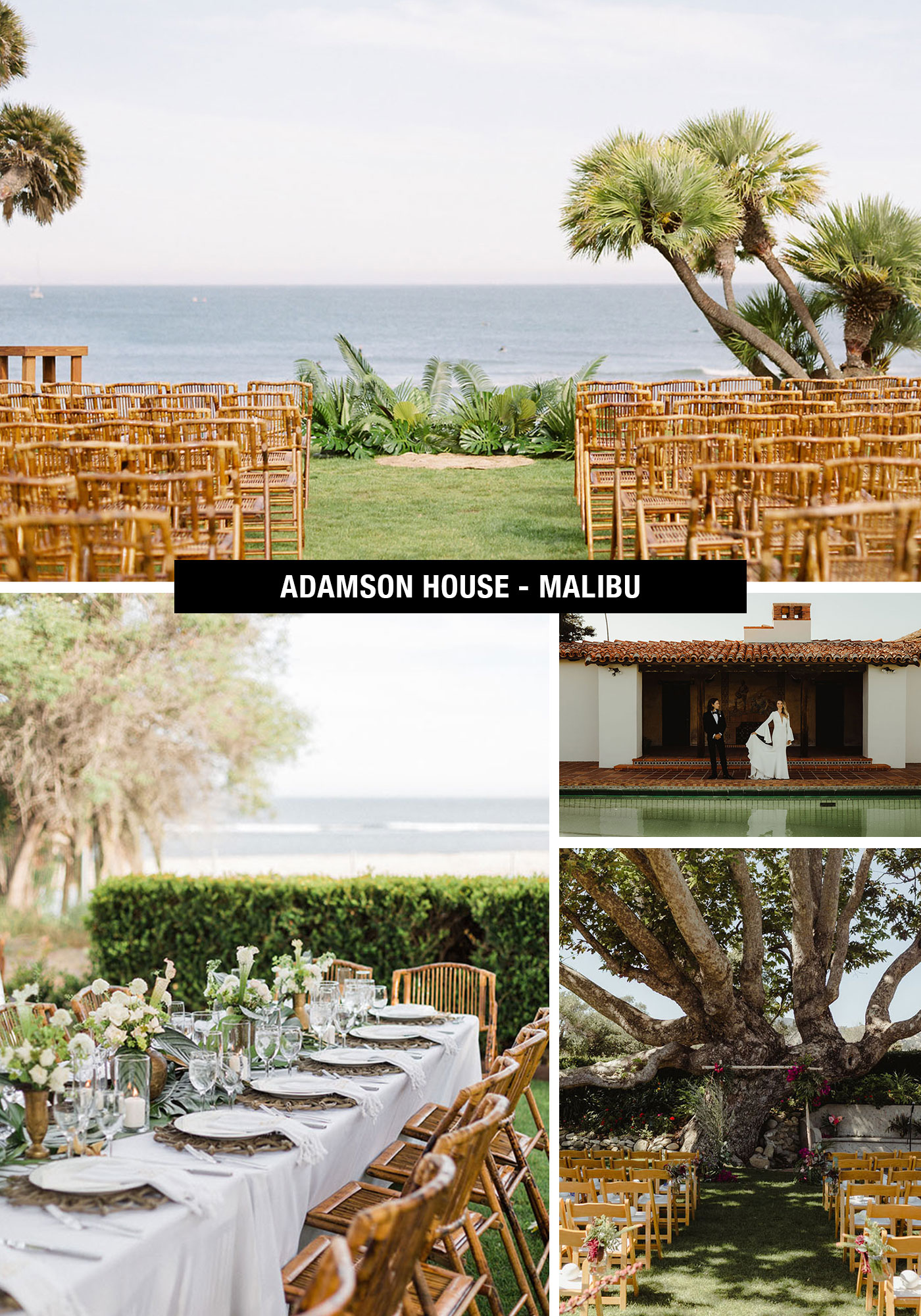 Definitive List Of The Best Outdoor Wedding Venues From Los