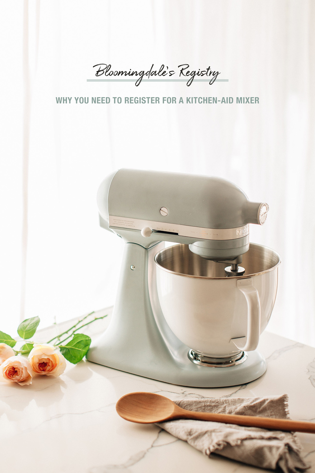 Bloomingdale's Registry Why You Should Register for a Kitchen-Aid Mixer