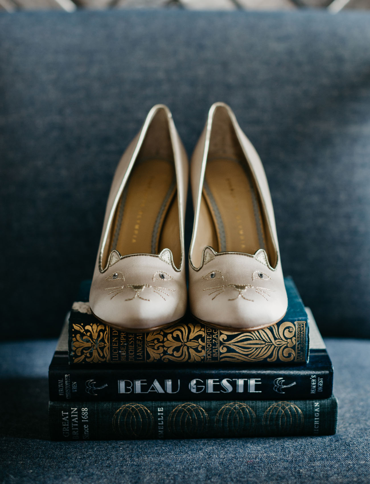 cat bridal heels