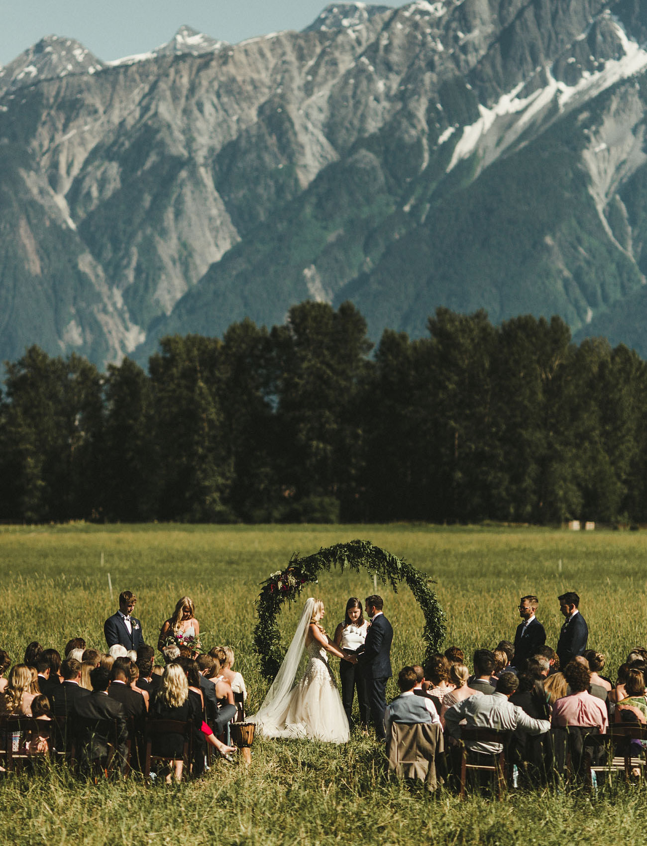 Canadian Mountains Wedding