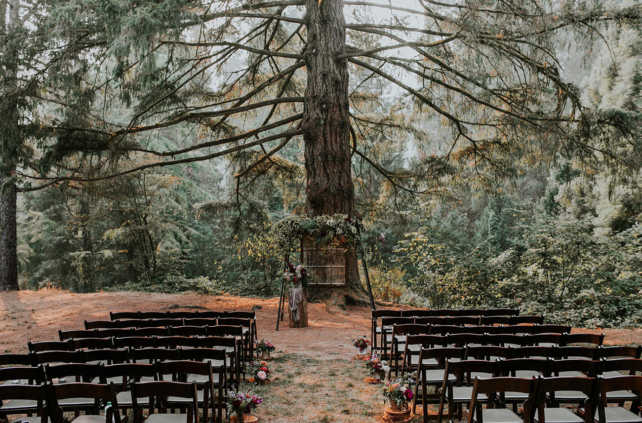 dreamy weddings in the woods