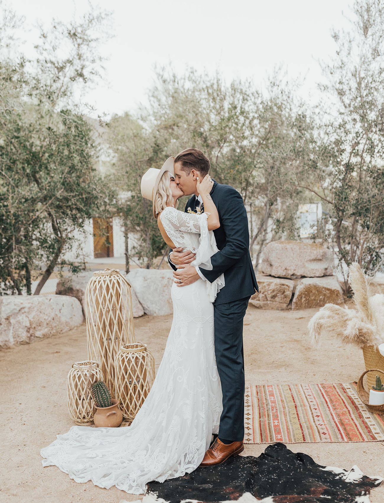 Intimate Southwestern Desert Wedding