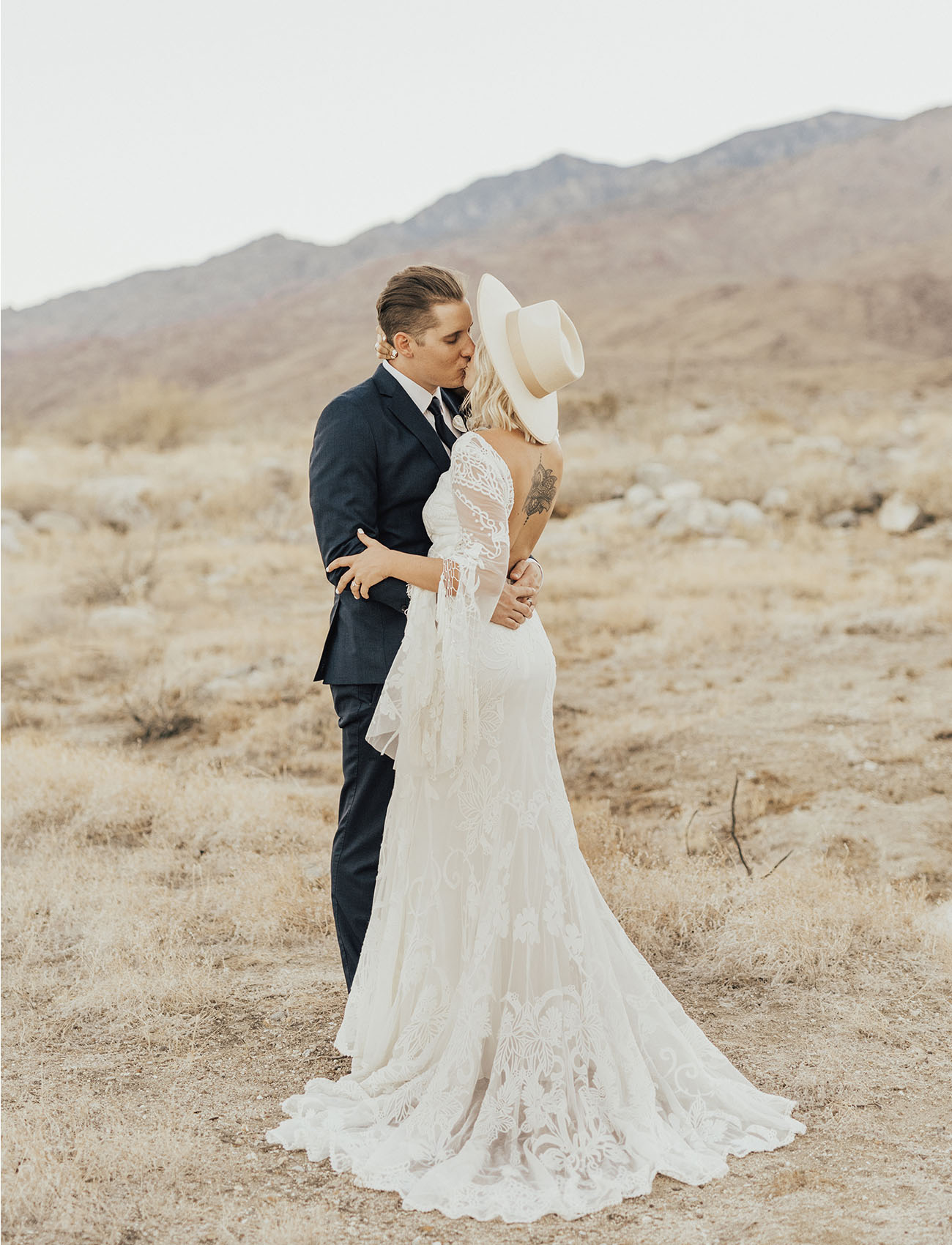 Intimate Southwestern Desert Wedding