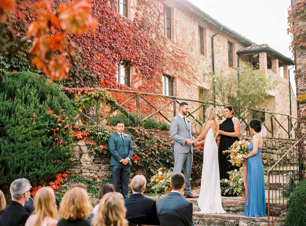 Intimate Destination Wedding in Italy