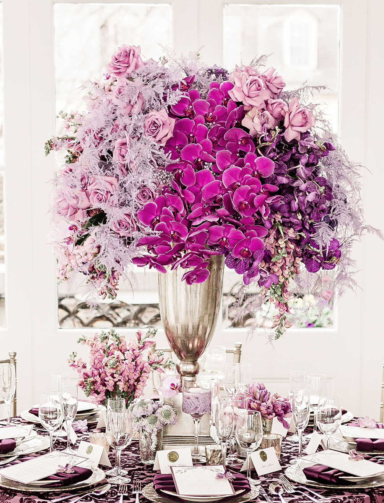 purple wedding inspiration
