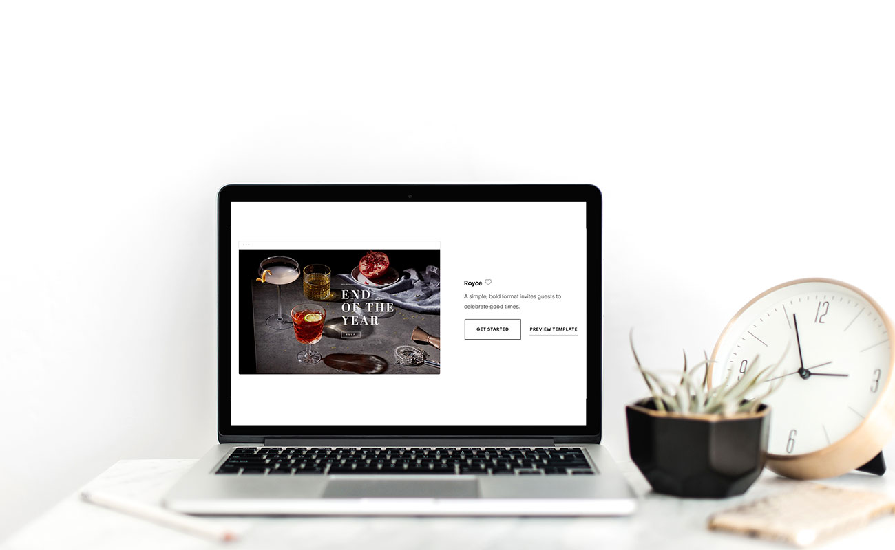Make your life easier with a Squarespace wedding website