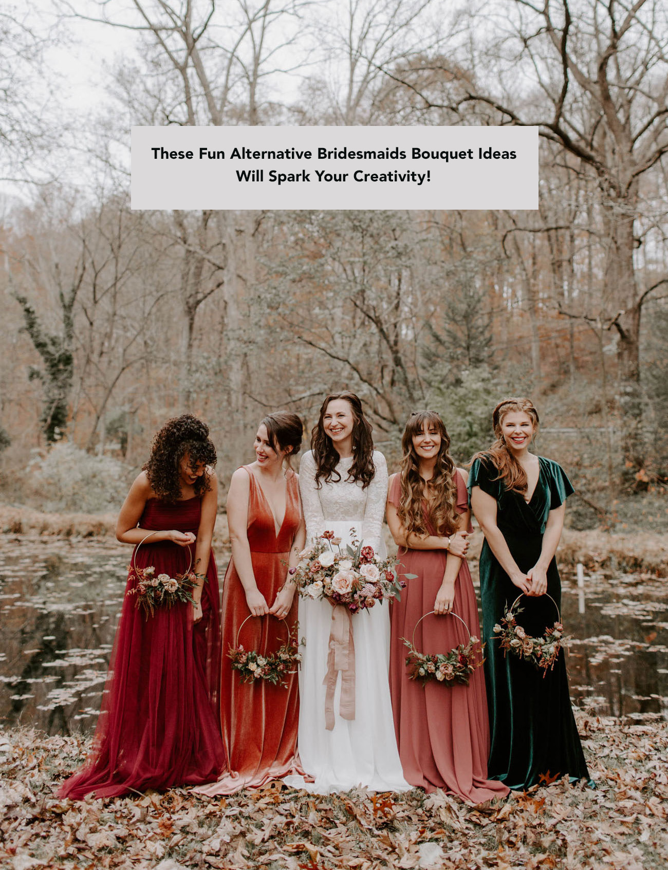 alternative bridesmaids bouquet ideas