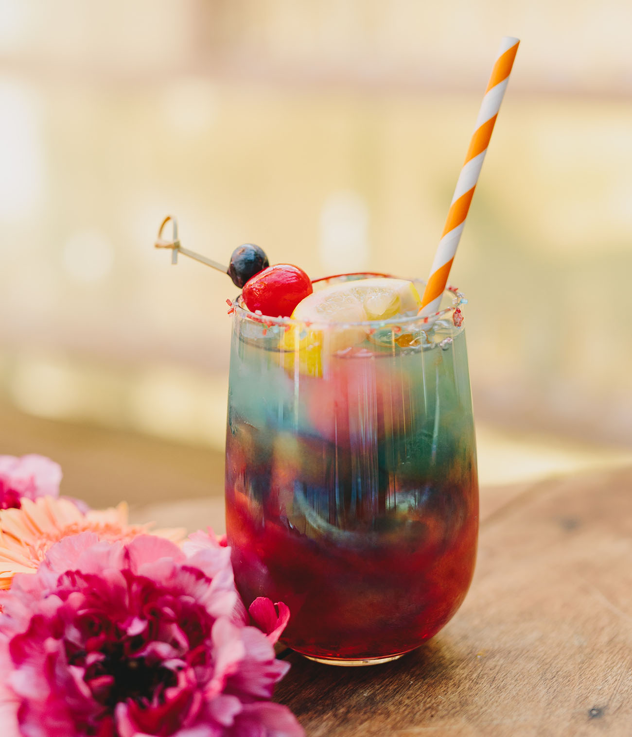 rainbow cocktail