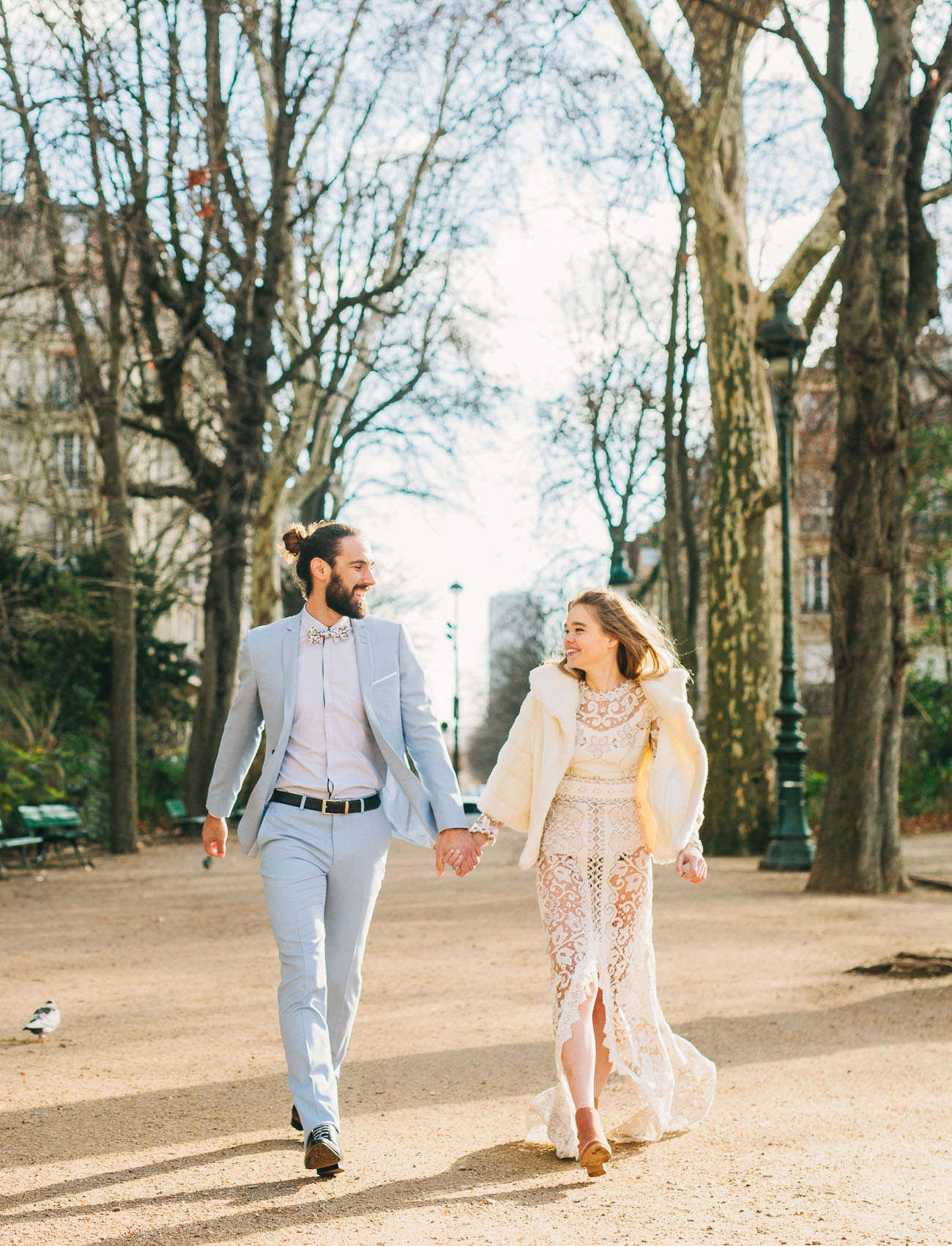 Paris Elopement with a Piano