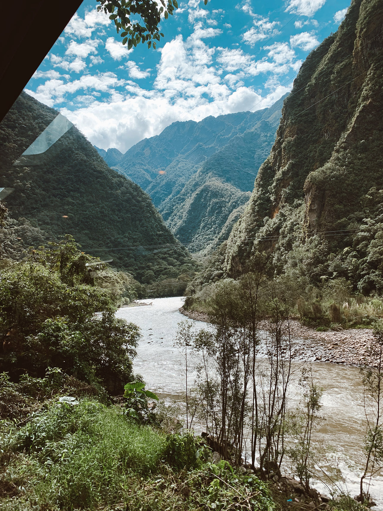 Train Ride to Machu Picchu