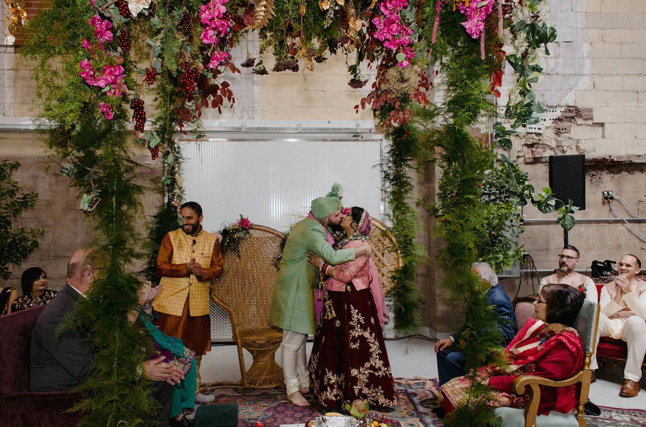 Colorful Indian Brewery Wedding