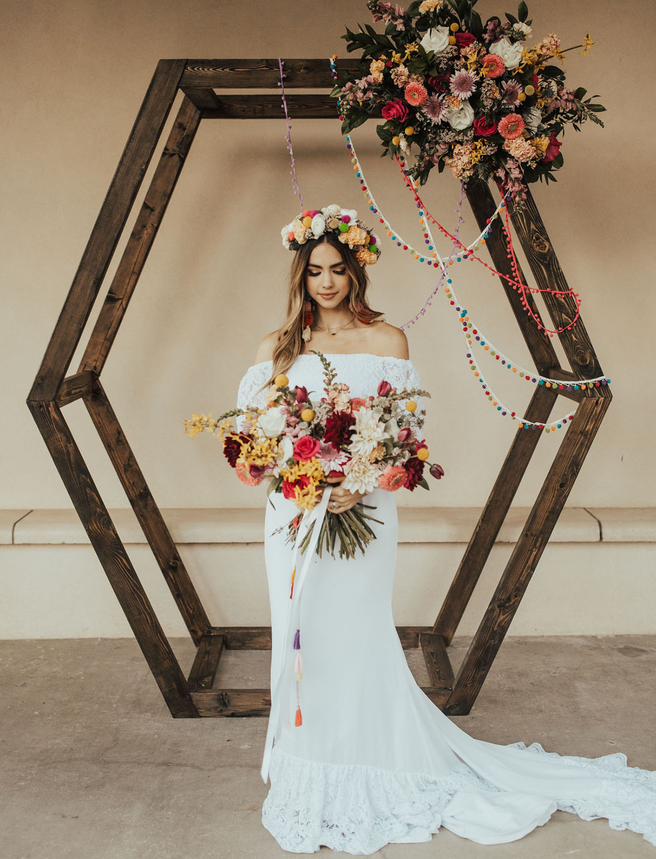 Colorful Llama Wedding Inspiration