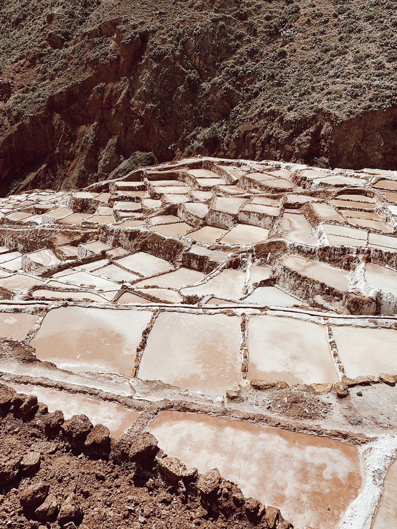 Maras Salt Mines in Peru